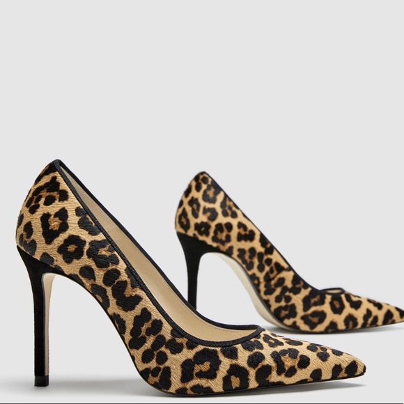 Zara Leopard Heels - Picture 3 of 7